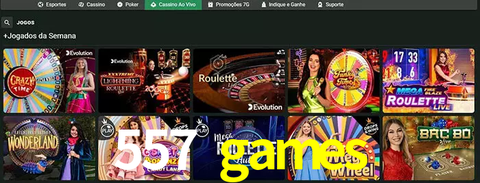 557 games bet